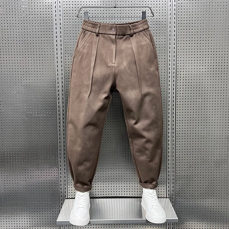 Marcello - Elegant Mélange Trousers