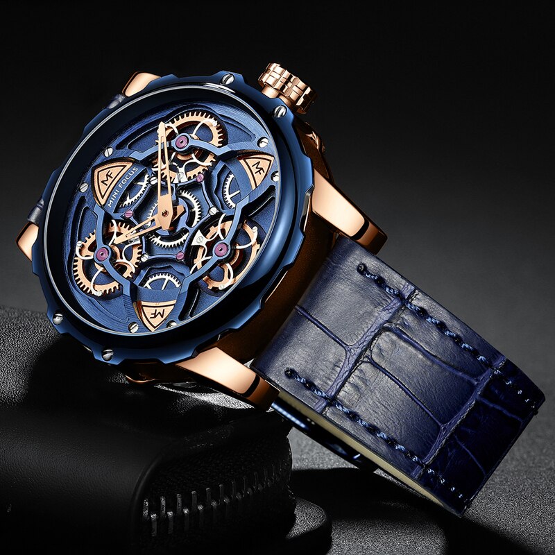 Men's Luxury Military-Style Sports Watch