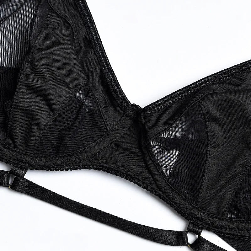 Adriana - 3-Piece French Lingerie Set