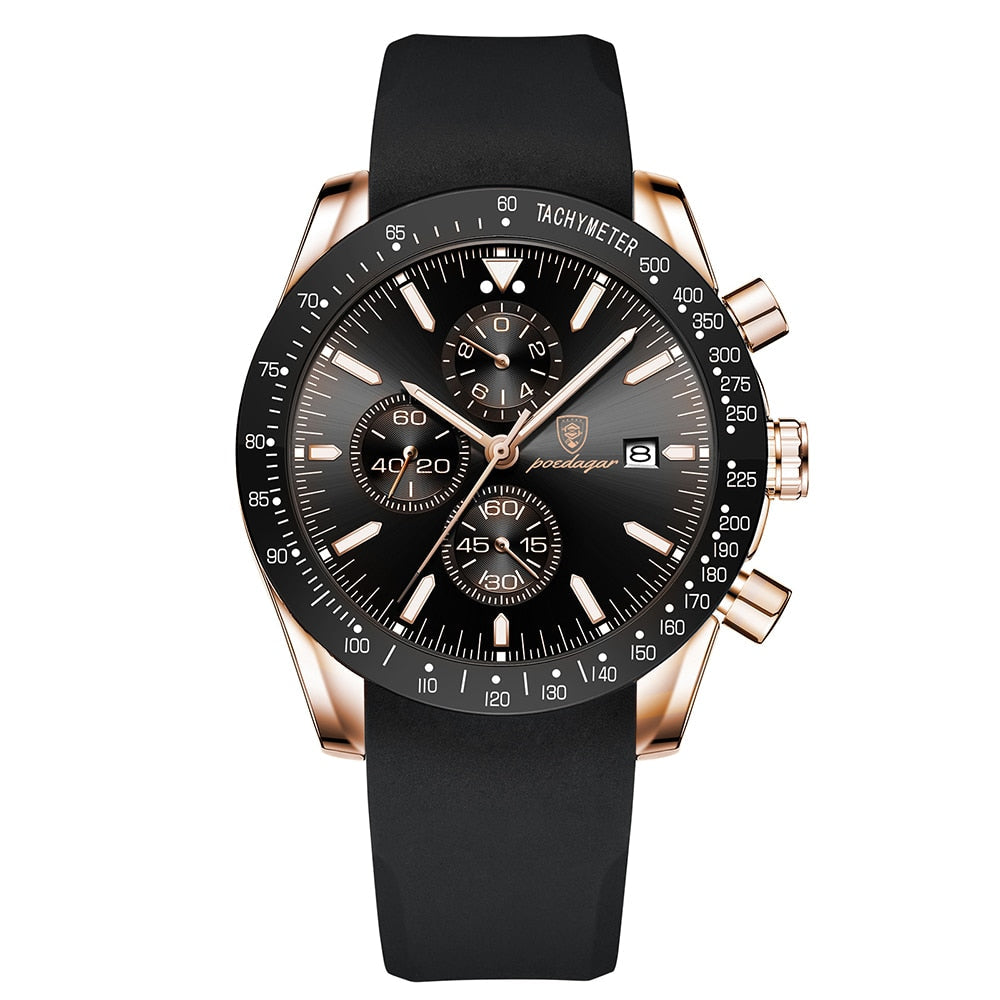 Chronograph Watch with Radiant Date
