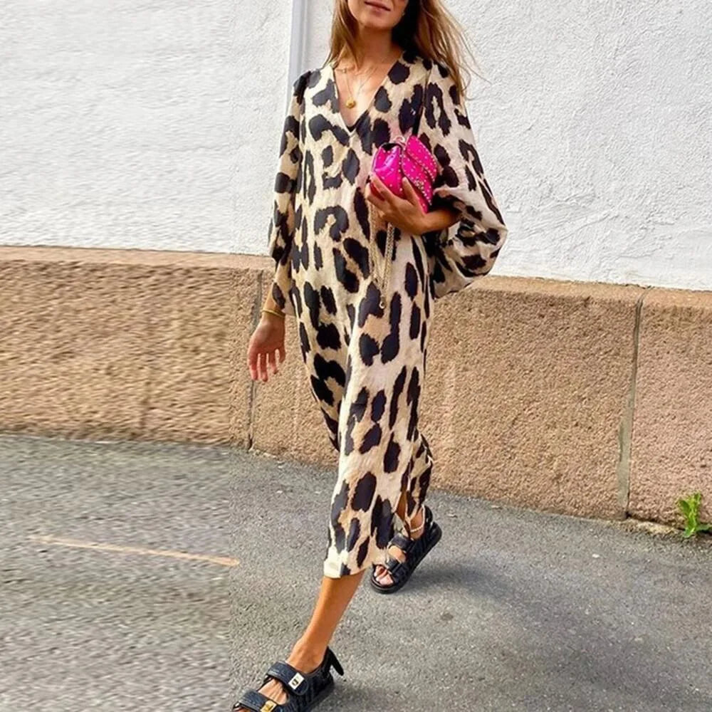 LISA™ - Leopard Print Dress