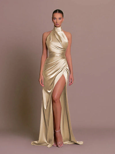 Alena | Classy Slit Gown