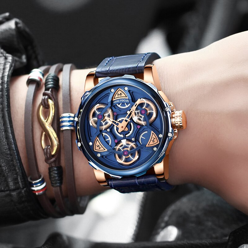 Men's Luxury Military-Style Sports Watch