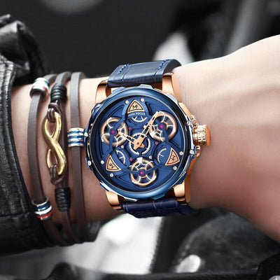 Men's Luxury Military-Style Sports Watch