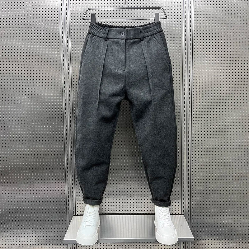 Marcello - Elegant Mélange Trousers