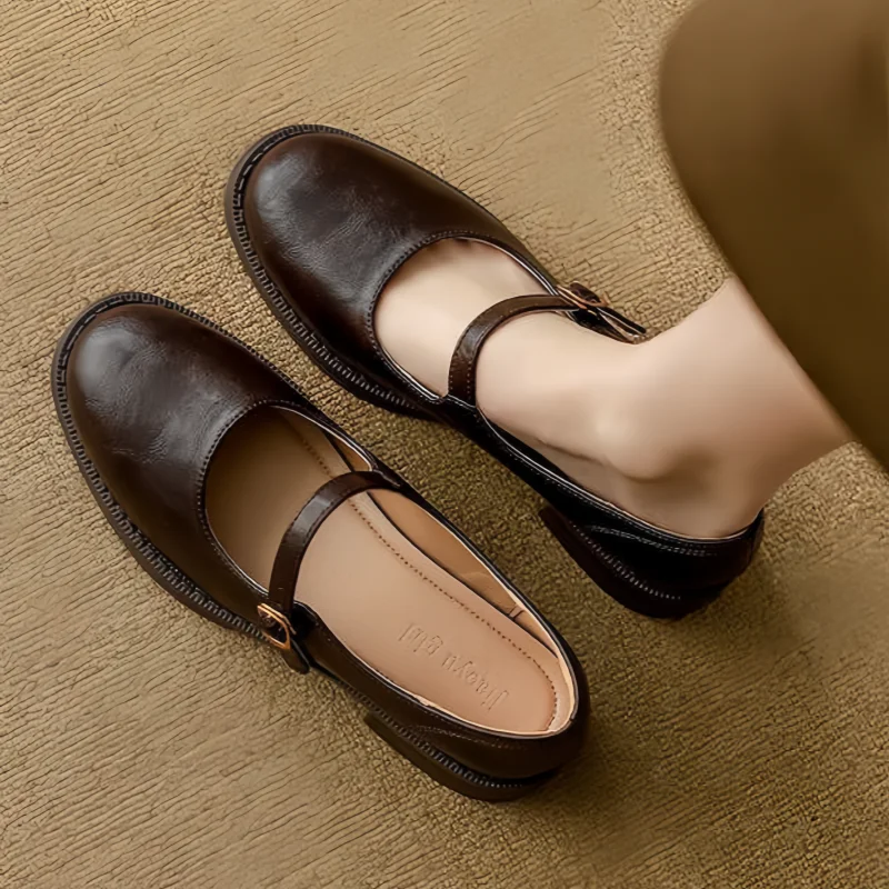 Aadelina - Classic Comfort Mary Janes