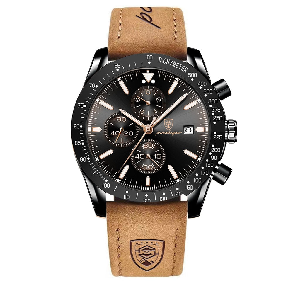 Chronograph Watch with Radiant Date