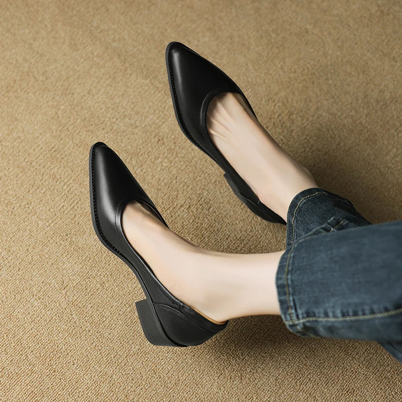 Novalisse Mid Heel Shoes