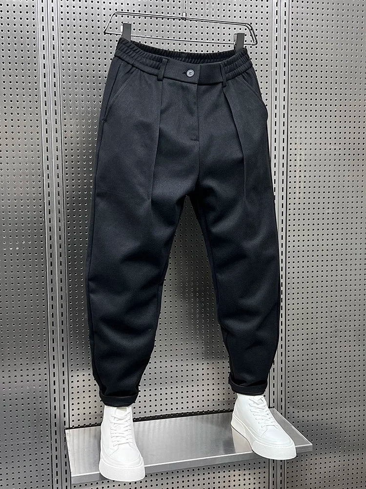 Marcello - Elegant Mélange Trousers