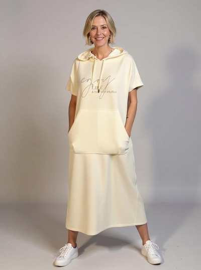 Saskia™ - Casual Hoodie Dress