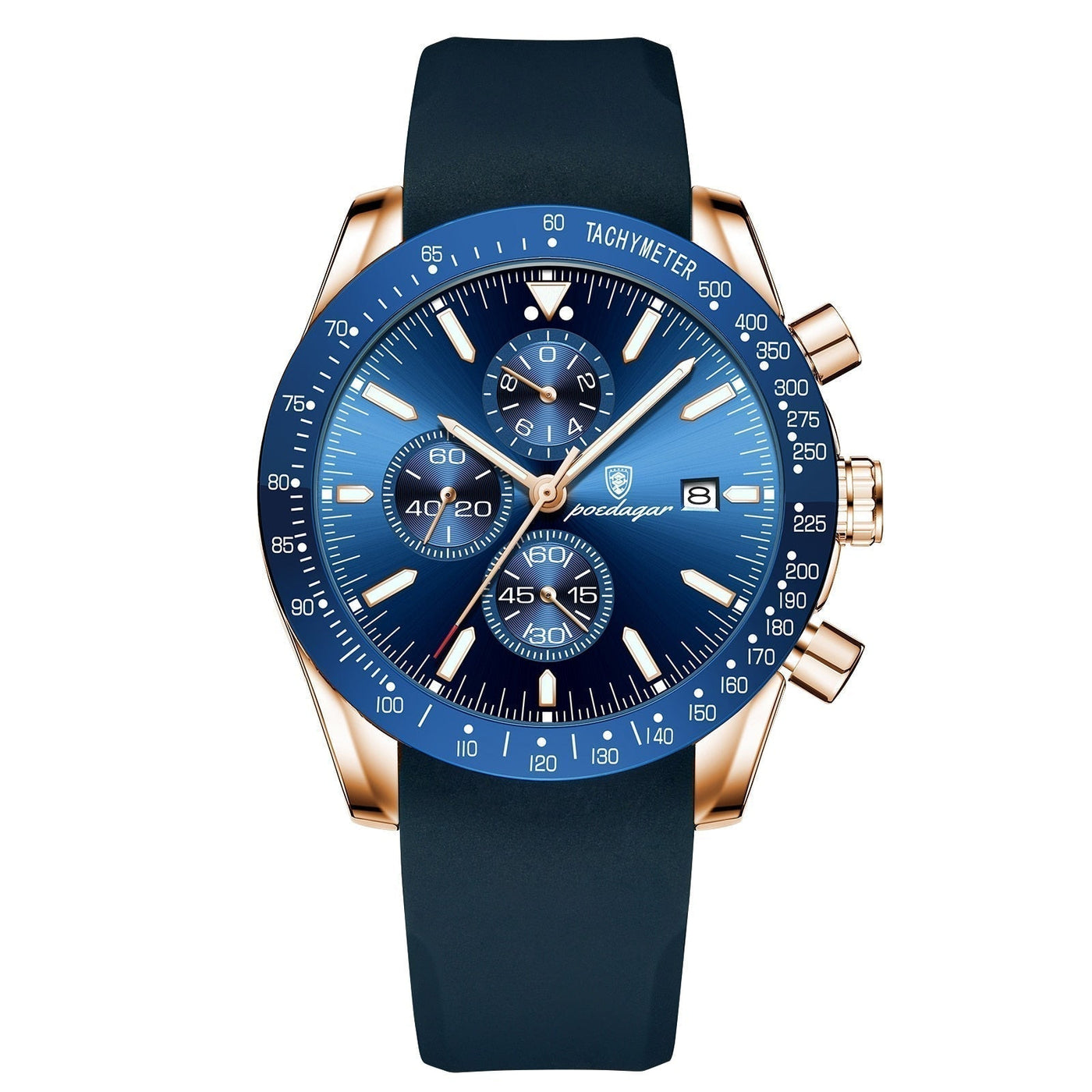 Chronograph Watch with Radiant Date