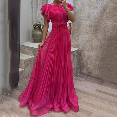 Dorothy | Pleated Evening Dress