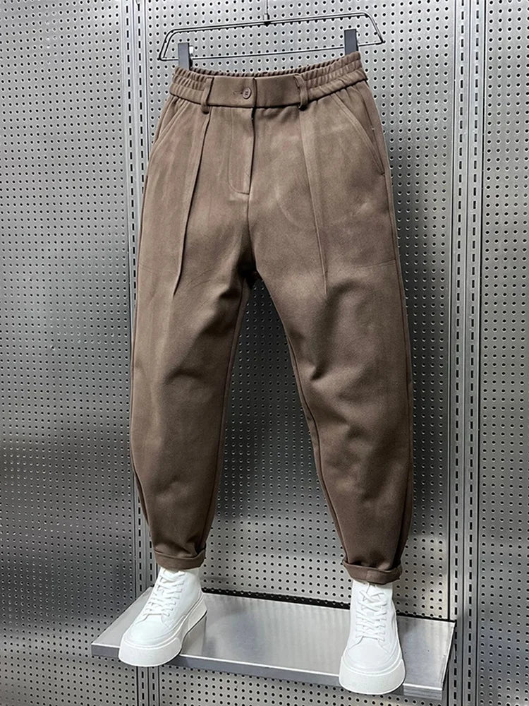 Marcello - Elegant Mélange Trousers