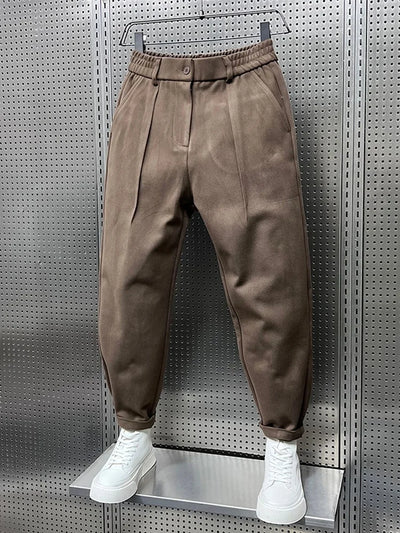 Marcello - Elegant Mélange Trousers