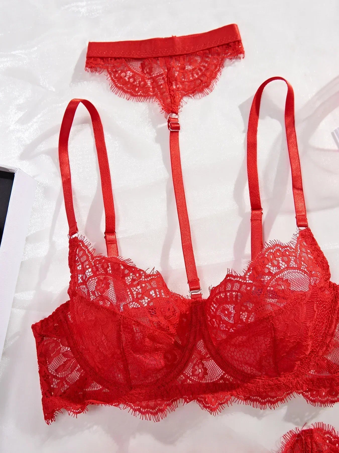 Allure™ – Lace Bodysuit with Straps