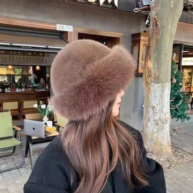 Lulu - Soft And Warm Fur Hat For Women