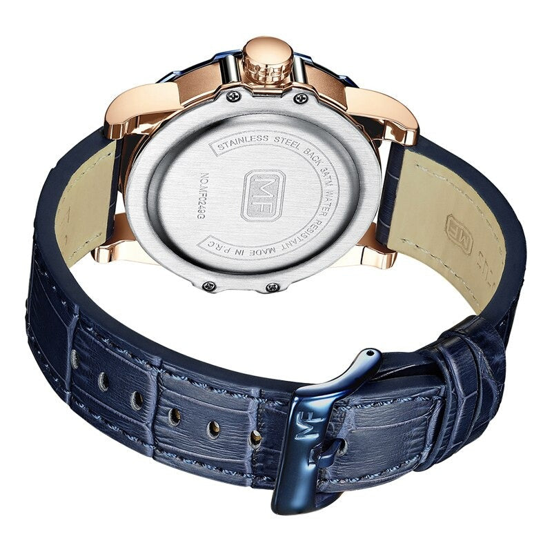 Men's Luxury Military-Style Sports Watch