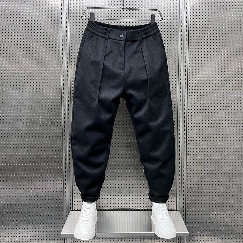Marcello - Elegant Mélange Trousers
