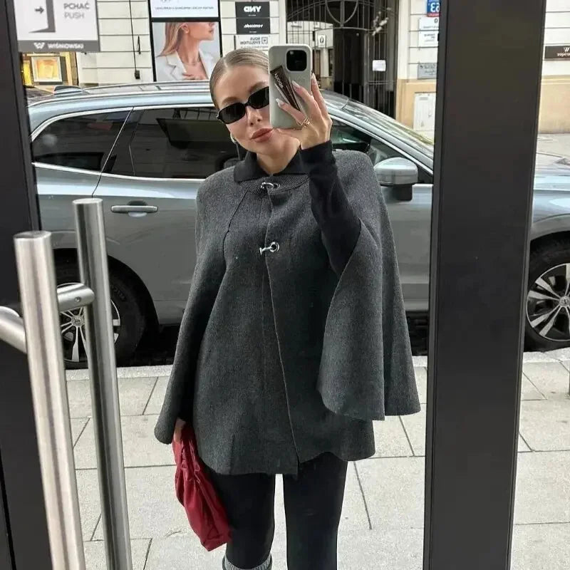 Olivia - Viral Cape Coat