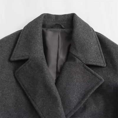 Ava - Chic Long Coat Jacket