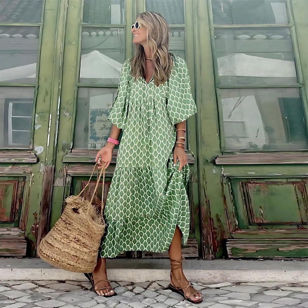 Boho Spring Dress