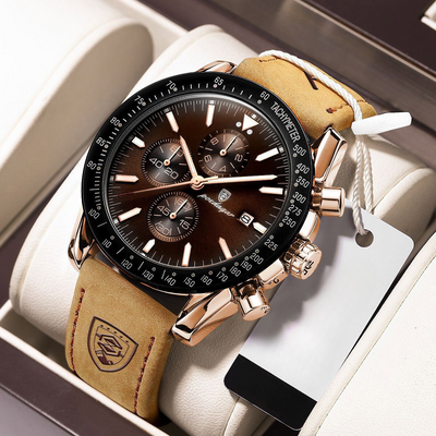 Chronograph Watch with Radiant Date