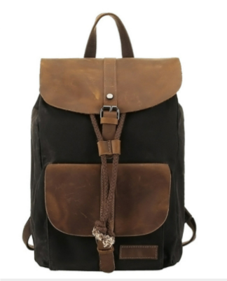 Oslo - Waxed canvas backpack