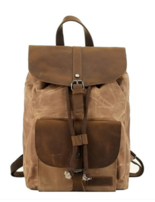 Oslo - Waxed canvas backpack