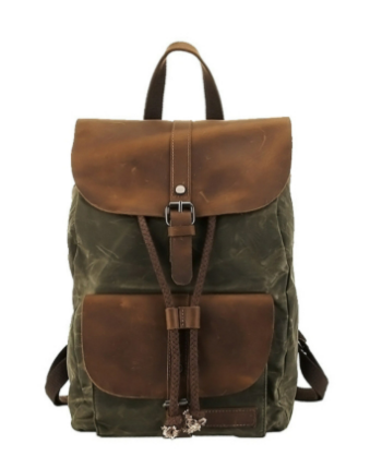 Oslo - Waxed canvas backpack