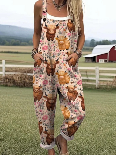 Zerva - Vintage Spring Jumpsuit