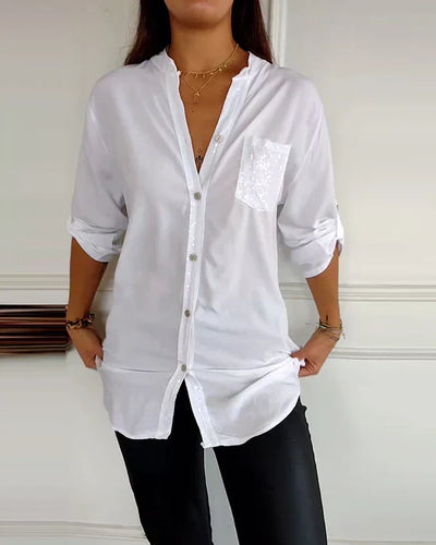 Liza | Sparkle Sequin Blouse