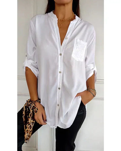 Liza | Sparkle Sequin Blouse