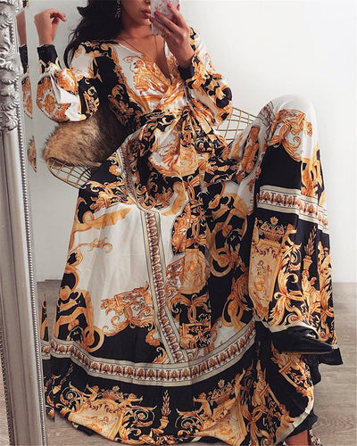 Boho Printed Dress