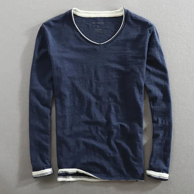Noel™ - Long-Sleeve Cotton Shirt