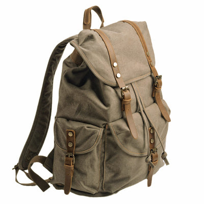 Interlaken™ - Military Canvas Backpack