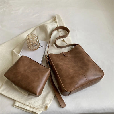 Lea - Retro Carrier Bag Set