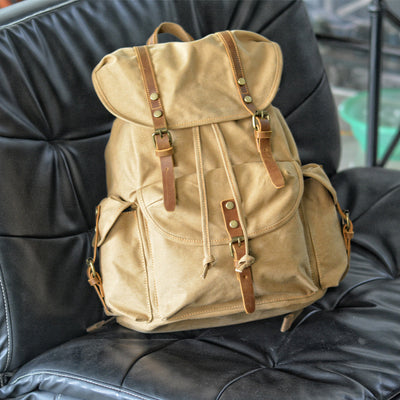 Interlaken™ - Military Canvas Backpack