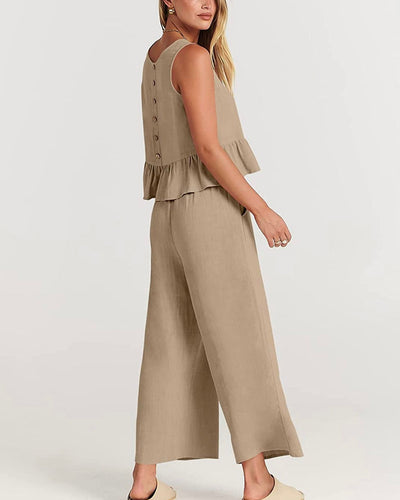 Chic Ruffled Set