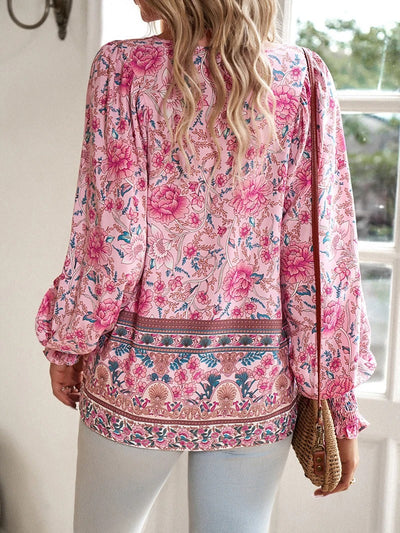 Maya | Summer Floral Blouse