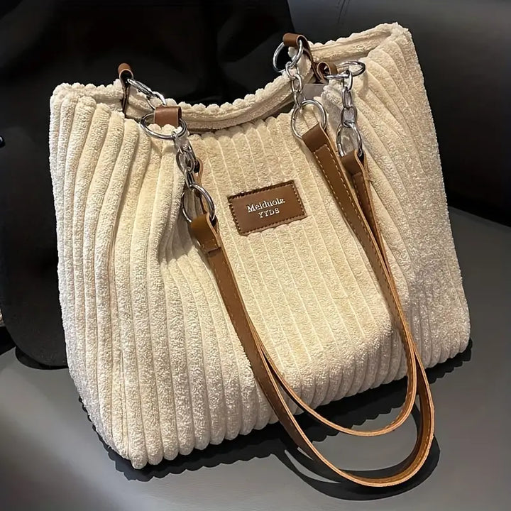 Amanda – Corduroy Shopper