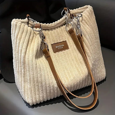 Amanda – Corduroy Shopper