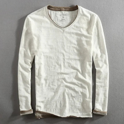 Noel™ - Long-Sleeve Cotton Shirt