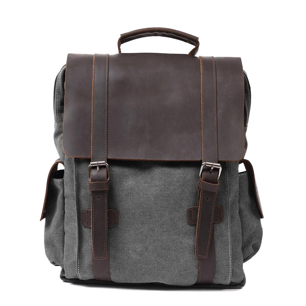 Prague - Small canvas backpack