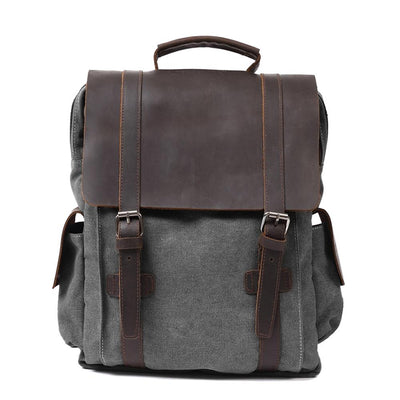 Prague - Small canvas backpack