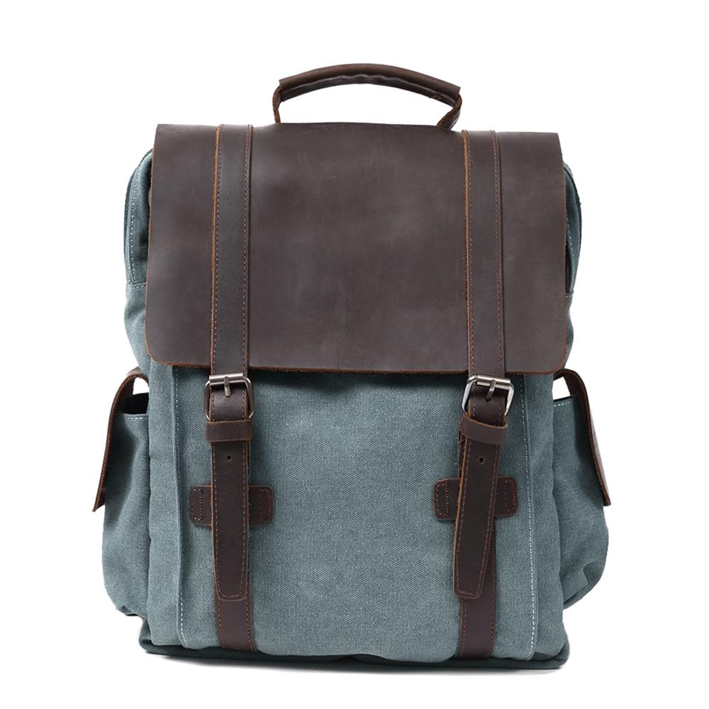 Prague - Small canvas backpack