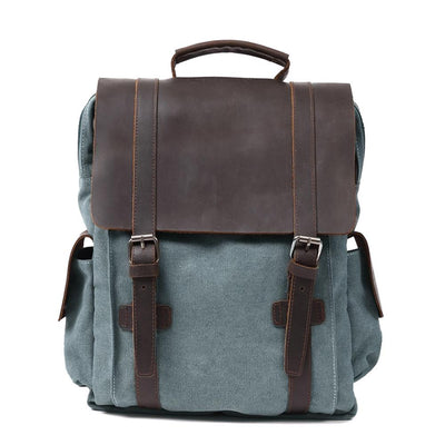 Prague - Small canvas backpack