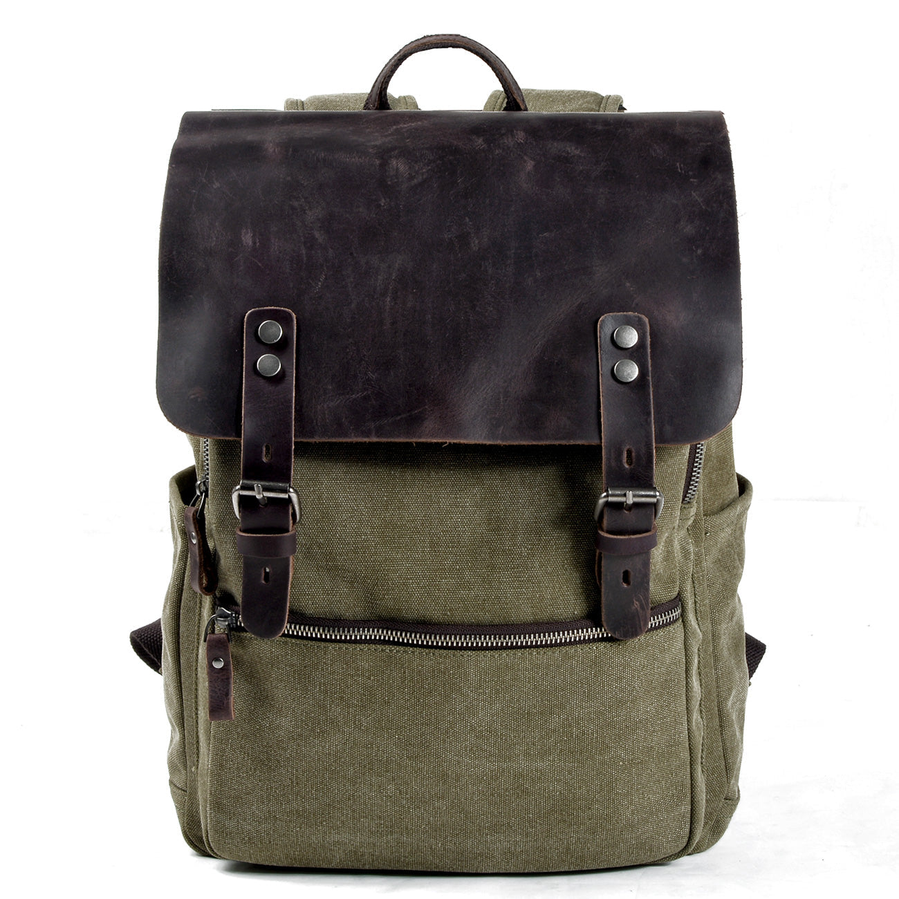 Reine - Cotton canvas backpack
