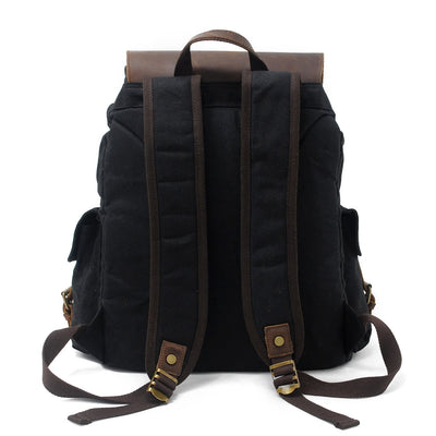 Copenhagen - Backpack made from wax-coated canvas