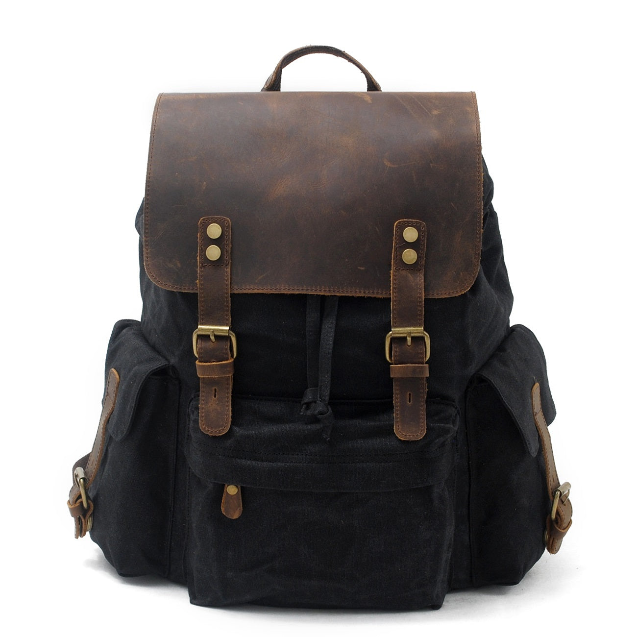 Copenhagen - Backpack made from wax-coated canvas