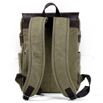 Reine - Cotton canvas backpack
